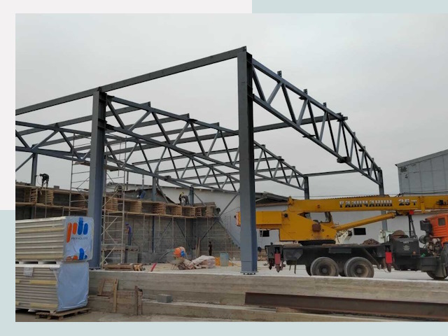 Строительство цехов в Самаре