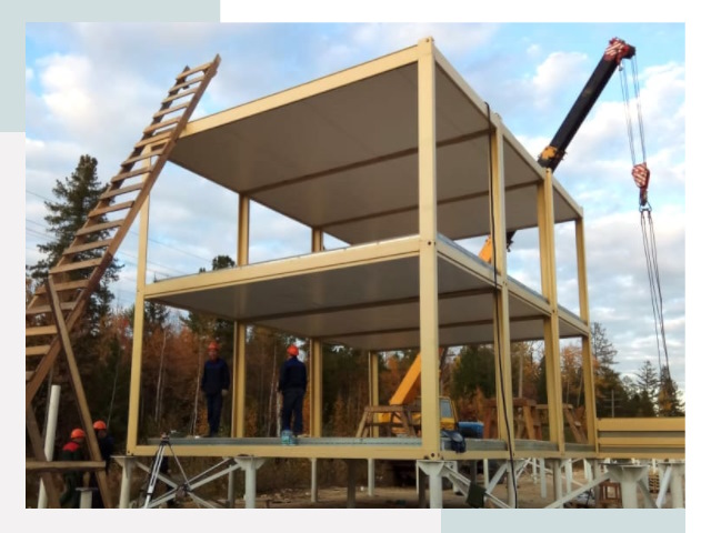 Строительство модульных здания Самара