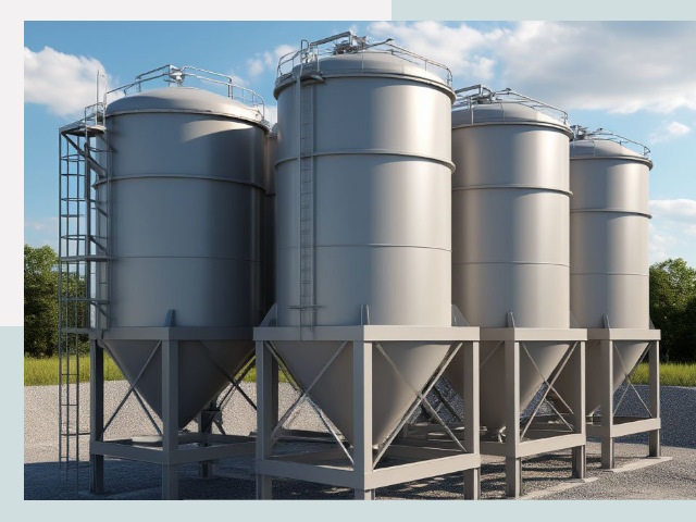 Металлические силосы от СтальСтрой-Смр по цене 606 руб.