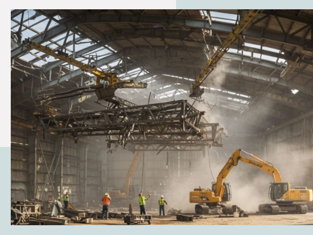 Демонтаж ангаров в Самаре от 606 руб. за м²